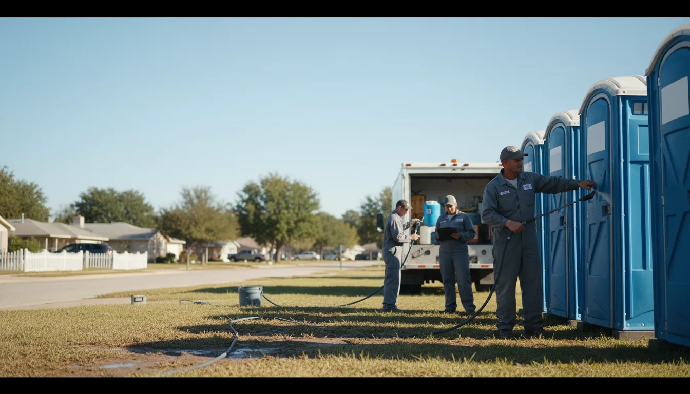 Long-Term Portable Toilet Rental in Junction City, AR near me
